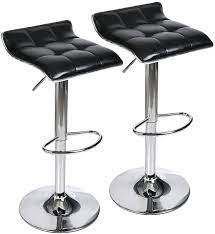 CHROME BAR STOOL – LEATHER